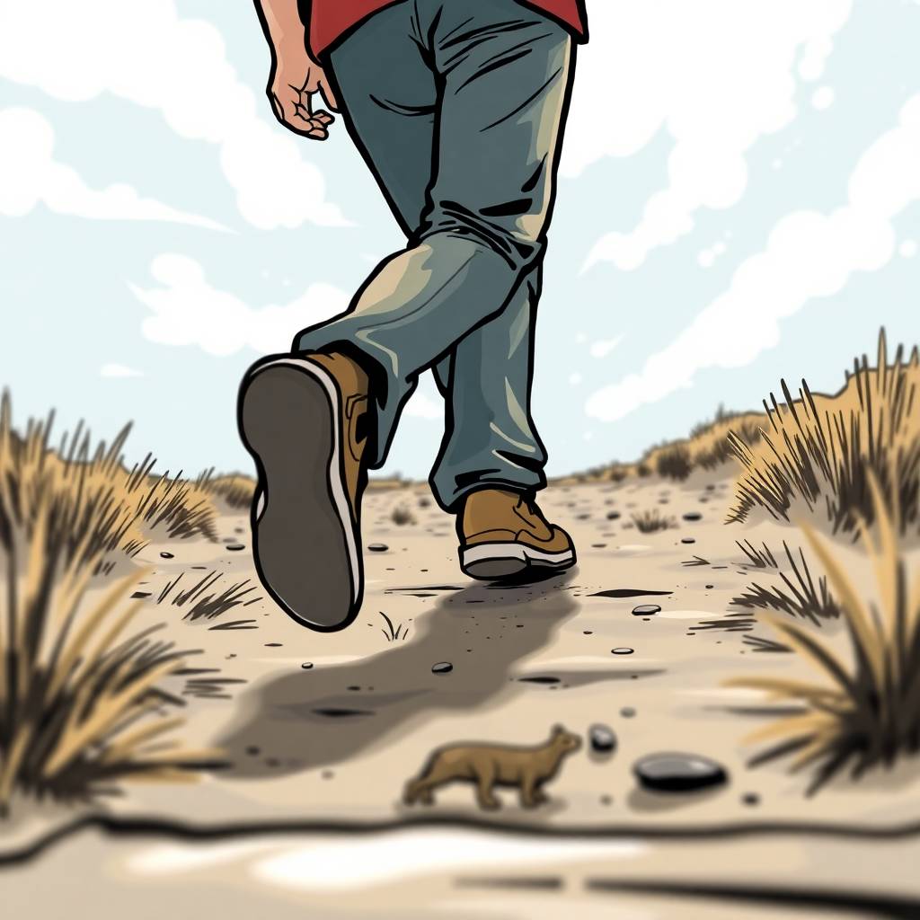 Iniciativa de uma pessoa ir para frente