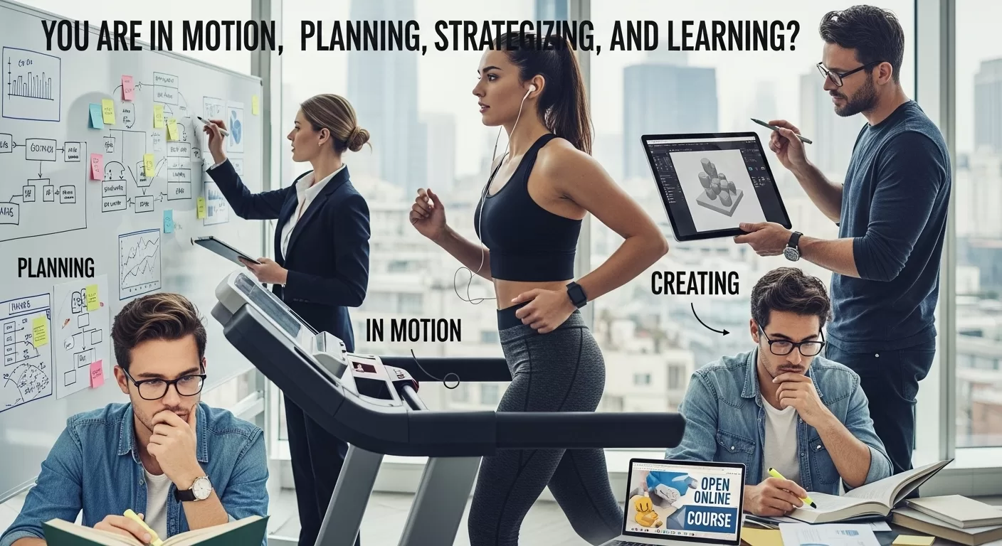 Você Está em Movimento, Planejando, Criando Estratégias